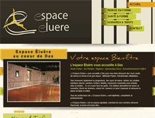 Tablet Screenshot of espace-eluere.fr